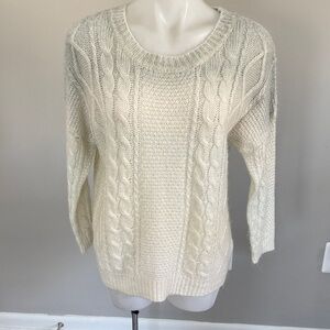 UNIF Gradient Cable Knit Sweater